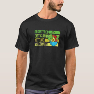 las Dietitian Pub für eine registrierte Diät T-Shirt