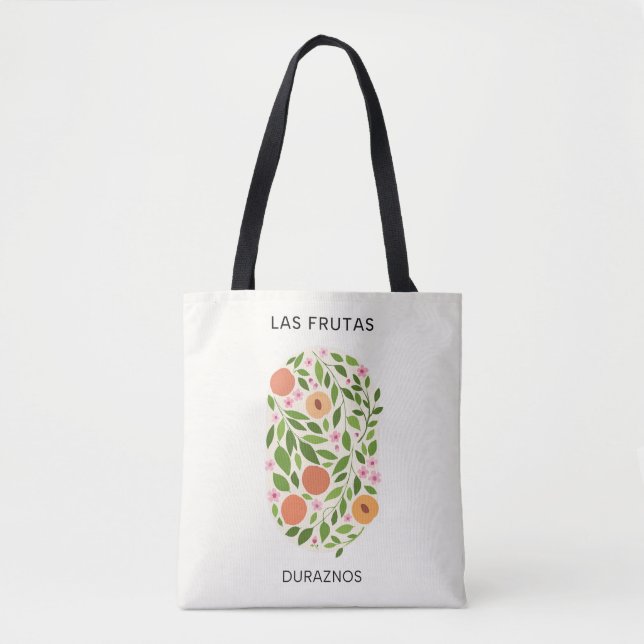 Las Frutas: Duraznos - Pfirsichmarkt (Vorderseite)