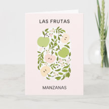 Las Frutas: Manzanas - Apfelmarkt