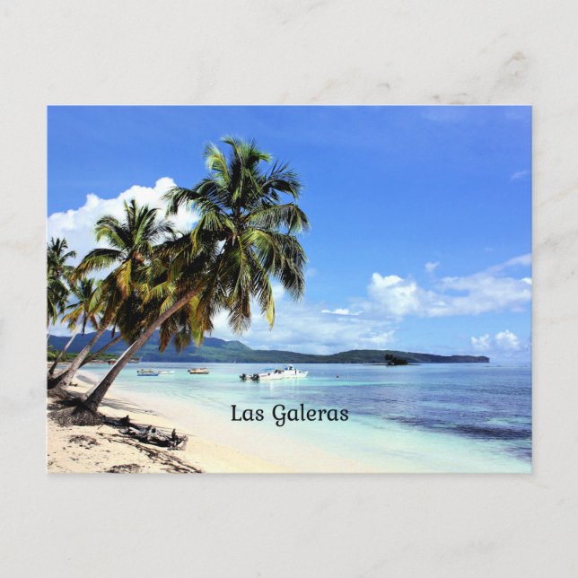 Las Galeras, Dominican Republic, Postkarte (Vorderseite)