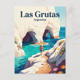 Las Grutas Argentinien Postkarte