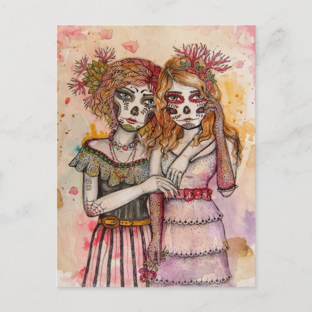 Las Hermanas Postkarte (Vorderseite)