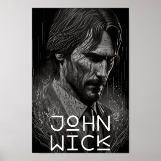 las John Wick - Dark Style Poster