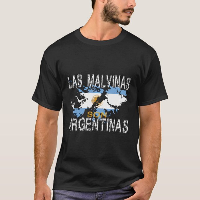 Las Malvinas Son Argentinas - Islas Malvinas Argen T-Shirt (Vorderseite)