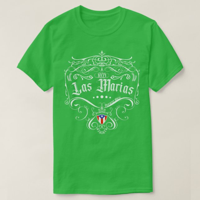 Las Marias Vintages Design T-Shirt (Design vorne)