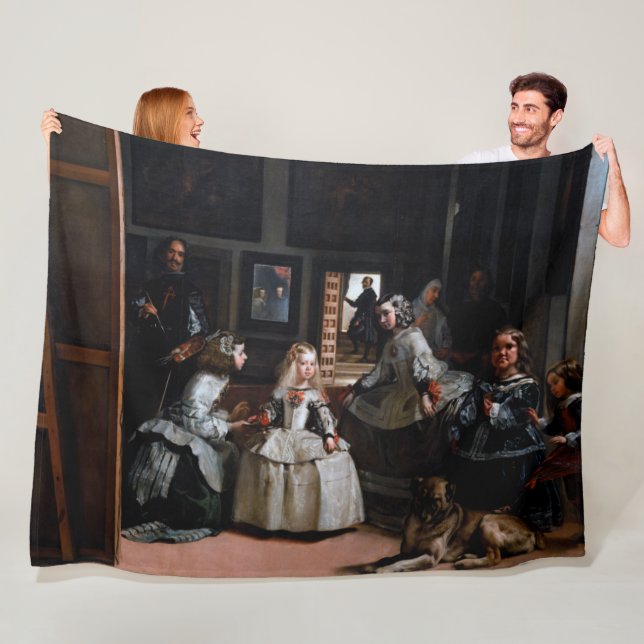 Las Meninas, Die Trauzeuginnen, Diego Velazquez Fleecedecke (Beispiel)