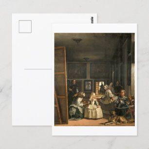 Las Meninas   Diego Velá zquez   Postkarte