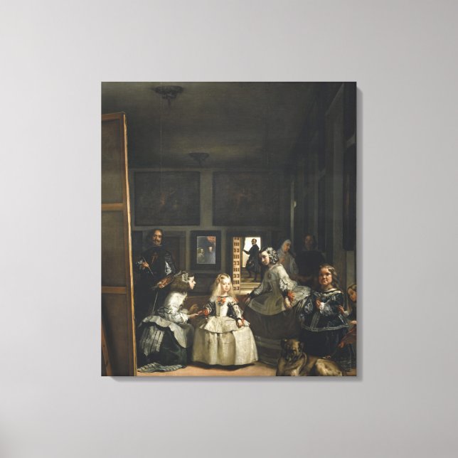 Las Meninas Diego Velázquez Kunstkunst Leinwanddruck (Vorderseite)