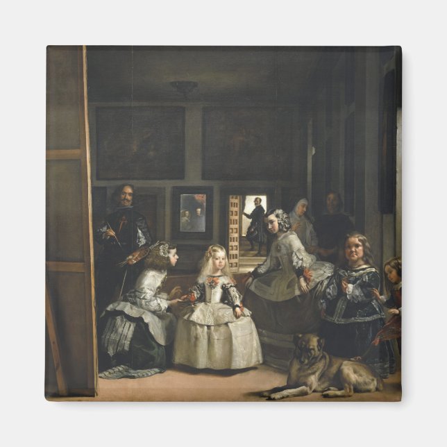 Las Meninas Diego Velázquez Kunstkunst Magnet (Vorne)