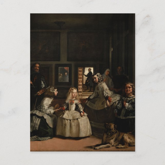 Las Meninas Diego Velázquez Kunstkunst Postkarte (Vorderseite)