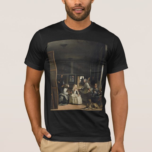 Las Meninas Diego Velázquez Kunstkunst T-Shirt (Vorderseite)