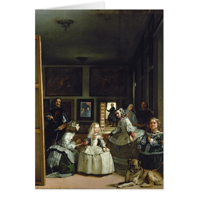 Las Meninas oder die Familie von Philip IV, c.1656 (Vorne)