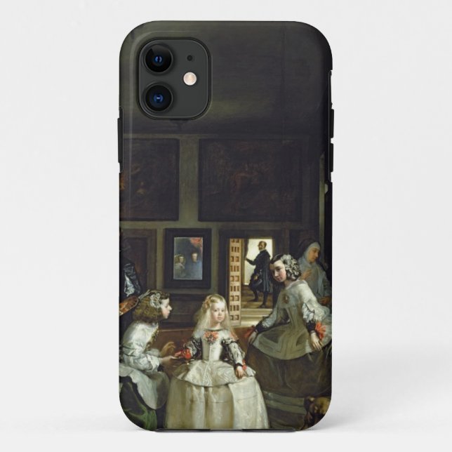 Las Meninas oder die Familie von Philip IV, c.1656 Case-Mate iPhone Hülle (Rückseite)