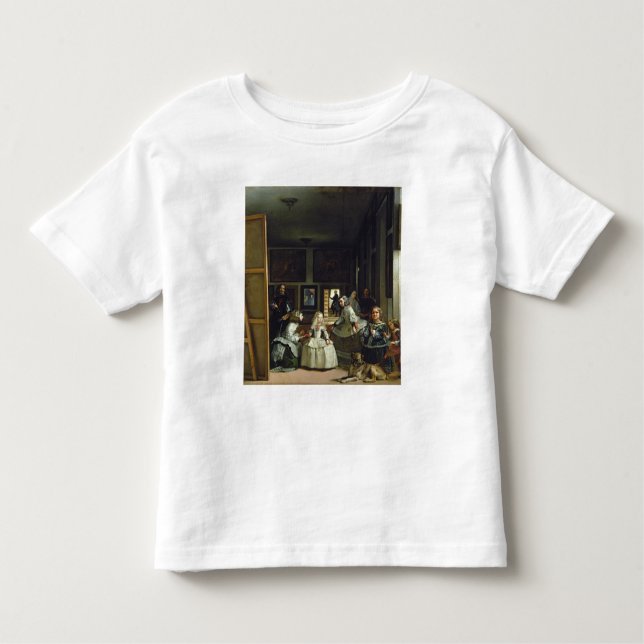 Las Meninas oder die Familie von Philip IV, c.1656 Kleinkind T-shirt (Vorderseite)