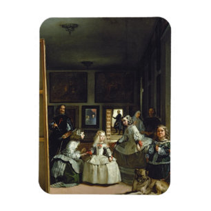 Las Meninas oder die Familie von Philip IV, c.1656 Magnet