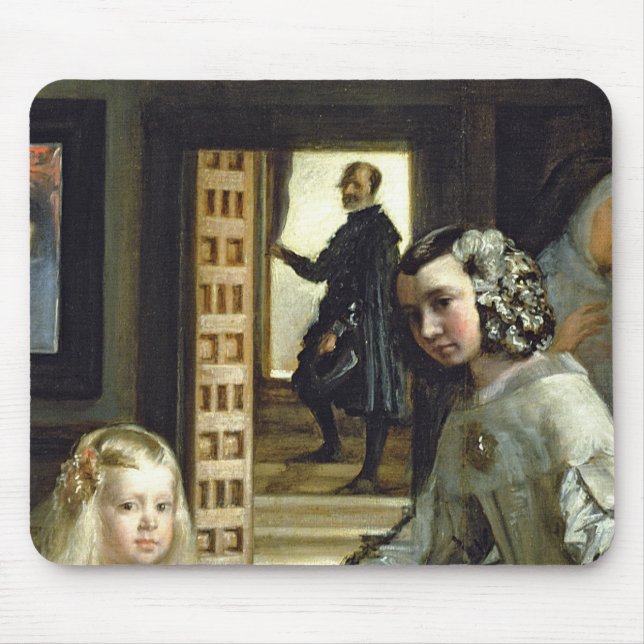 Las Meninas oder die Familie von Philip IV, c.1656 Mousepad (Vorne)