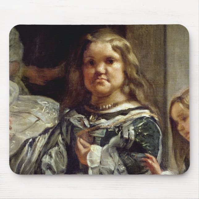 Las Meninas oder die Familie von Philip IV, c.1656 Mousepad (Vorne)