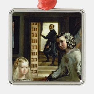 Las Meninas oder die Familie von Philip IV, c.1656 Ornament Aus Metall