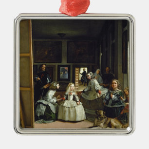 Las Meninas oder die Familie von Philip IV, c.1656 Ornament Aus Metall