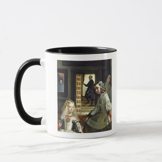 Las Meninas oder die Familie von Philip IV, c.1656 Tasse (Links)