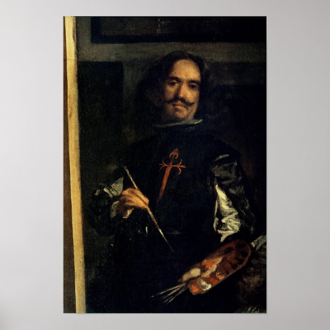 Las Meninas oder die Familie von Philip IV Poster (Vorne)