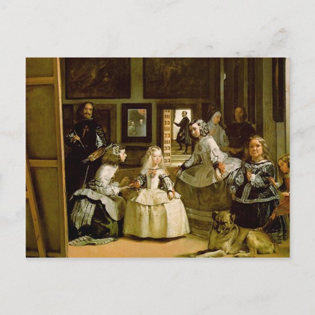 Las Meninas Postkarte (Vorderseite)