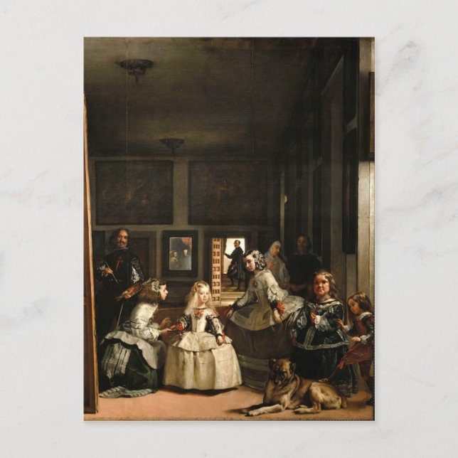 Las Meninas Postkarte (Vorderseite)