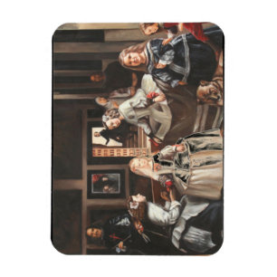 Las Meninas von Diego Velázquez Magnet