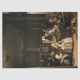 Las Meninas von Diego Velazquez Seidenpapier