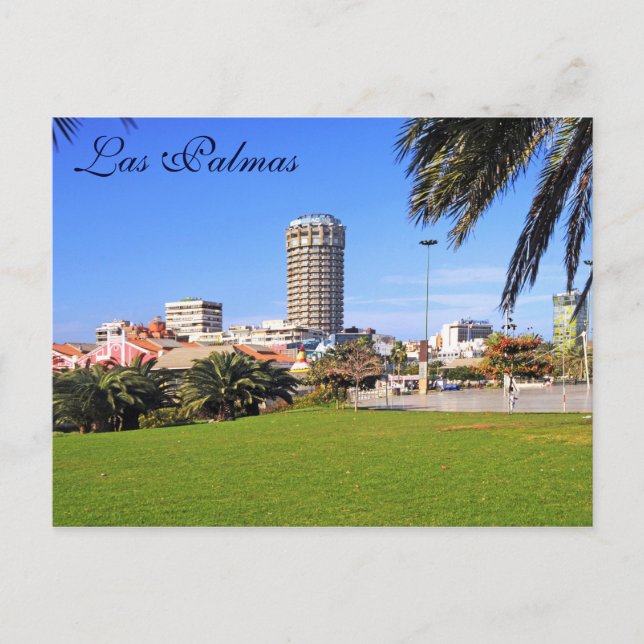 Las Palmas, Gran Canary Island, Spanien Postkarte (Vorderseite)