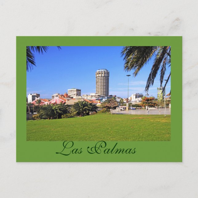 Las Palmas, Gran Canary Island, Spanien Postkarte (Vorderseite)