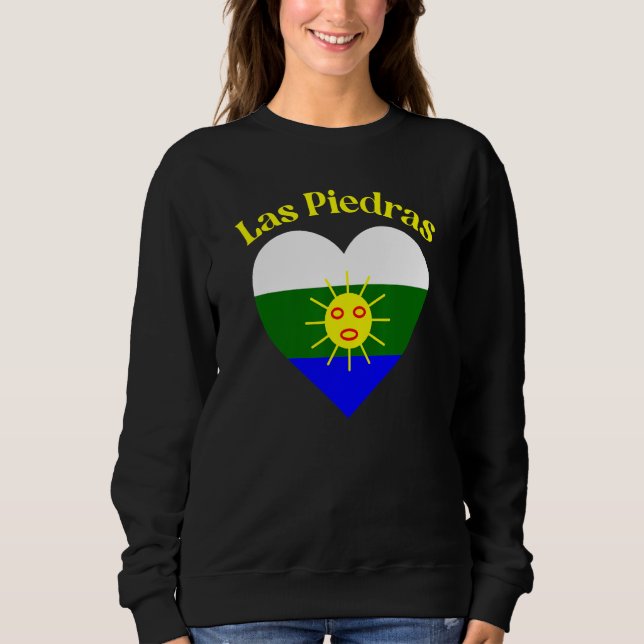 Las Piedras Puerto Rico Chest Emblem Sweatshirt (Vorderseite)