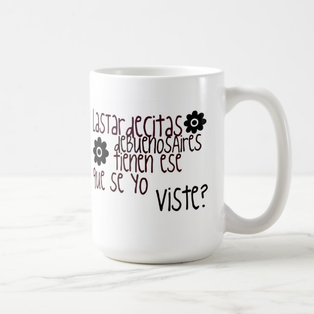 Las Tardecitas De Buenos Aires Tasse (Rechts)