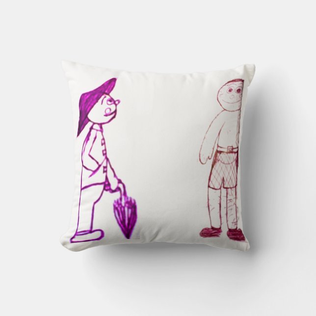 las Umbrella und sein Freund Kissen (Vorderseite)