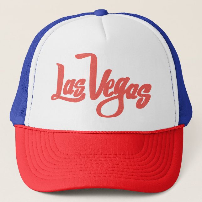 Las Vegas 24/7 Truckerkappe (Vorderseite)