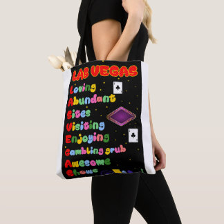 Las Vegas Akronym Tote Bag