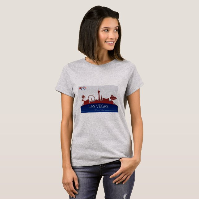 Las Vegas Amerikanische Unabhängigkeitstag T-Shirt (Vorne ganz)