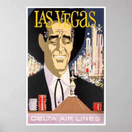 Las Vegas Art Nevada Reiseplakat Casino Druck Poster