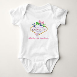 Las Vegas Baby Jersey Bodysuit Strampler