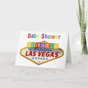 Las Vegas Baby Shower Einladungen