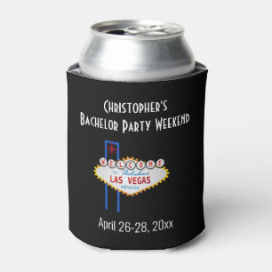 Las Vegas Bachelor Party Trip Günter Beer Can Coo Dosenkühler