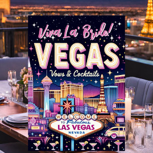Las Vegas Bachelorette Bash Einladung