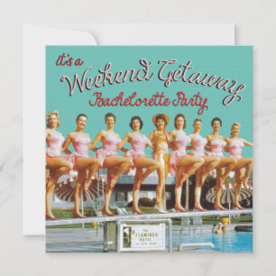 Las Vegas Bachelorette Wochenende Einladung
