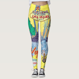 Las Vegas Begrüßungszeichen Leggings
