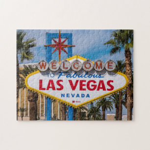 Las Vegas Begrüßungszeichen Puzzle