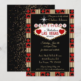 Las Vegas Birthday Celebration | PARTY EINLADUNG