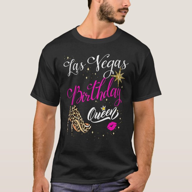 Las Vegas Birthday Girl & Girls Reise für Frauen S T-Shirt (Vorderseite)