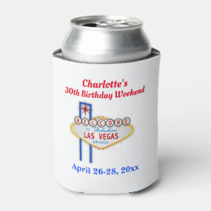 Las Vegas Birthday Party Favor Dosenkühler