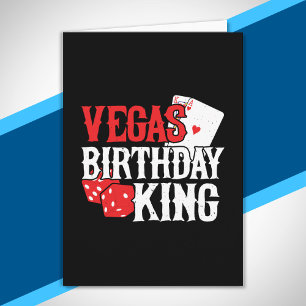Las Vegas Birthday Party Vegas Trip Birthday King Karte