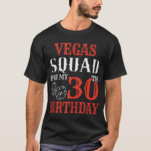 Las Vegas Birthday Squad Tank (Vorderseite)